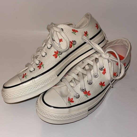 NEW Converse Chuck Taylor All Star 1970 Garden Party Embroidered Sneaker Shoe - Picture 8 of 10